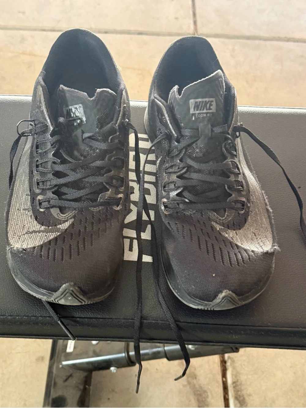 Nike Men’s Black Athletic Running Sneakers
